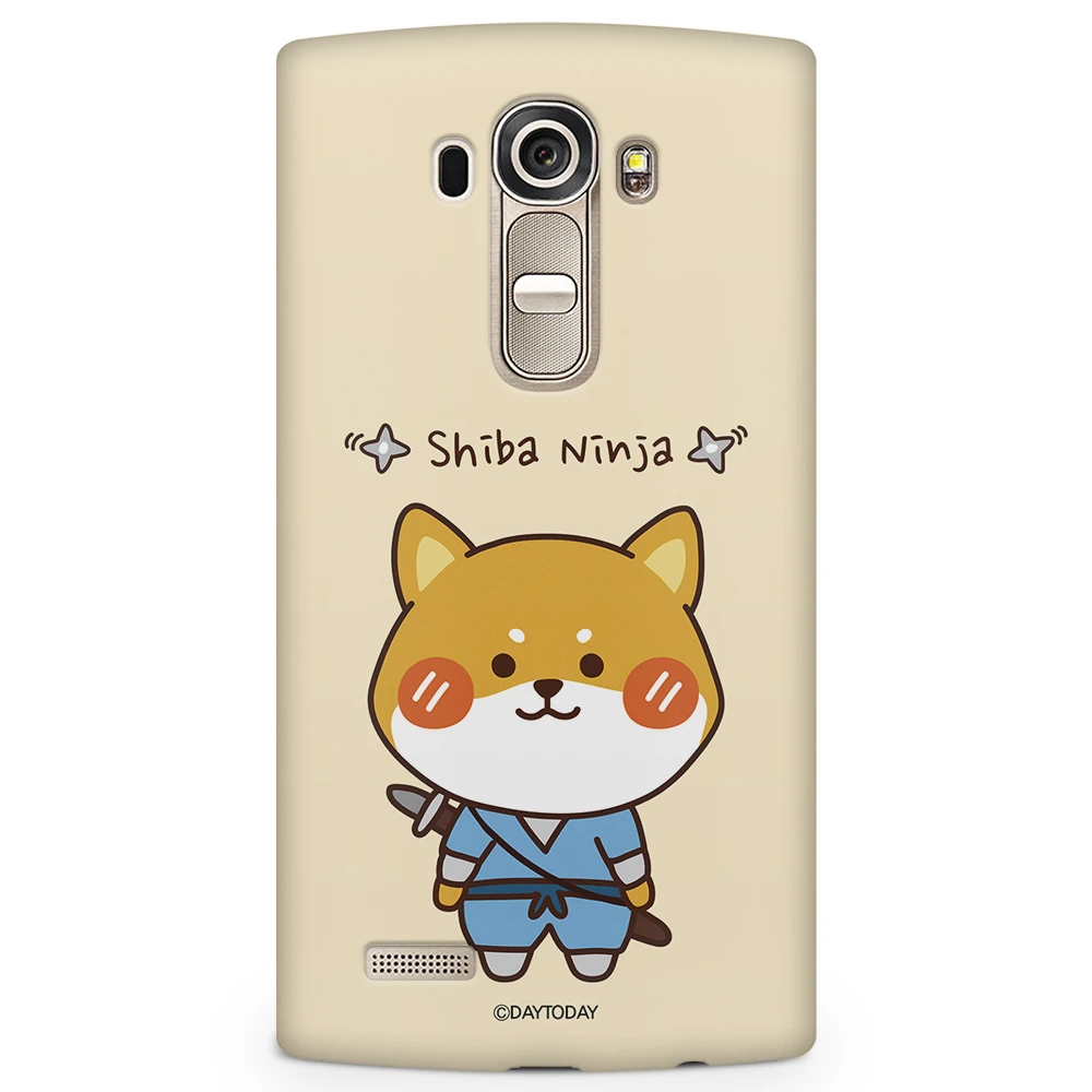 LG G4 LG-F500S / LG-F500K / LG-F500L 커플 케이스 시바 닌자 아이보리 상품 사진