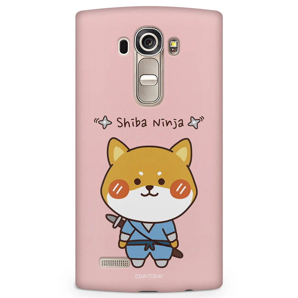 LG G4 LG-F500S / LG-F500K / LG-F500L 커플 케이스 시바 닌자 연핑크 상품 사진