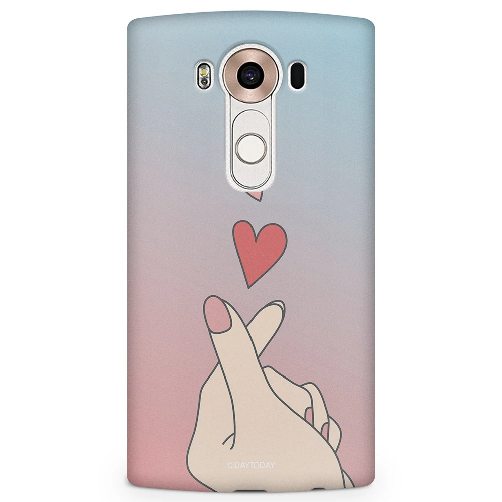 LG V10 LG-F600S / LG-F600K / LG-F600L 커플케이스 손하트 케이스